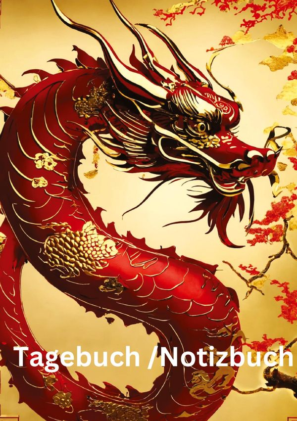 Tagebuch /Notizbuch Chinesische Tierkreis Drache - Willi Meinecke