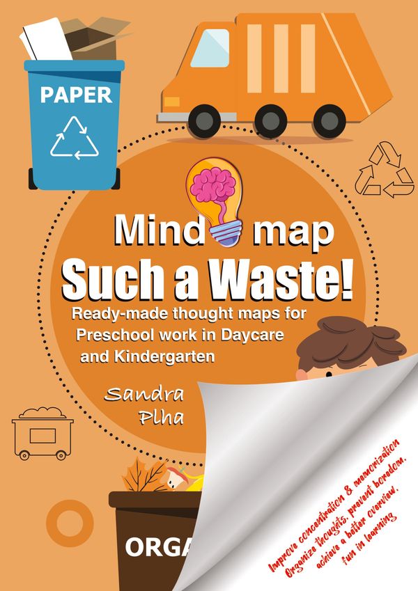 KitaFix-Mindmap Such a Waste! (Ready-made thought maps for Preschoo...