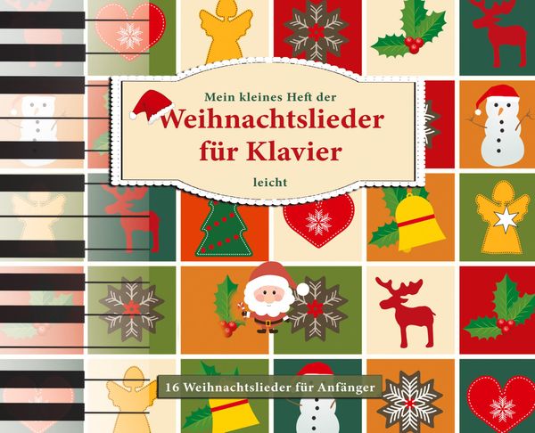 Mein kleines Heft der Weihnachtslieder für Klavier, leicht (Buch)