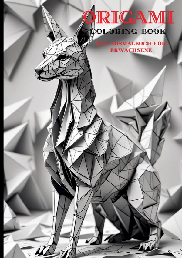 Das Origami Ausmalbuch - Florian Heller (Buch)