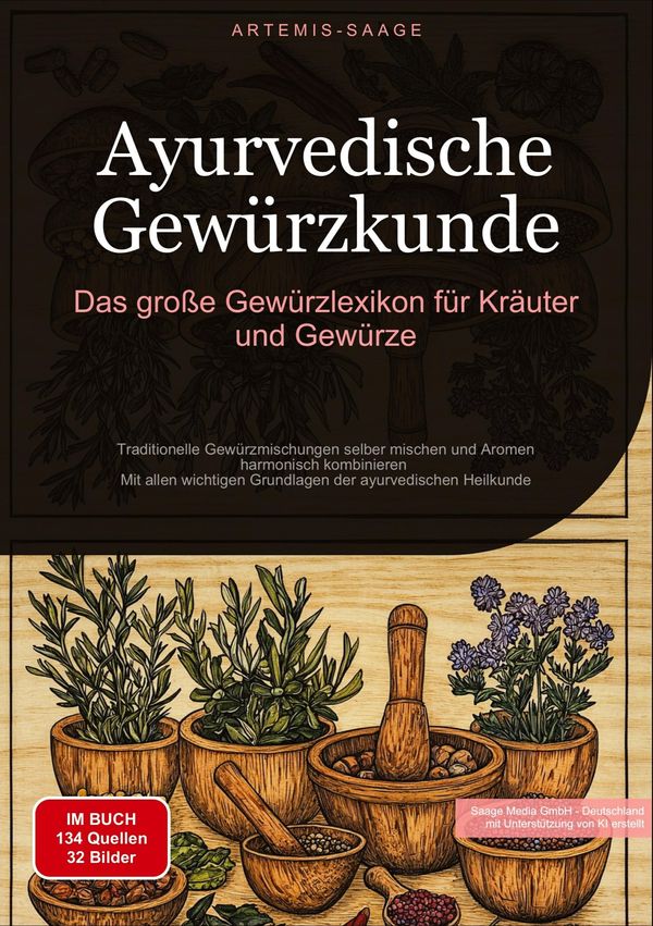 Ayurvedische Gewürzkunde: Das große Gewürzlexikon für Kräuter und G...