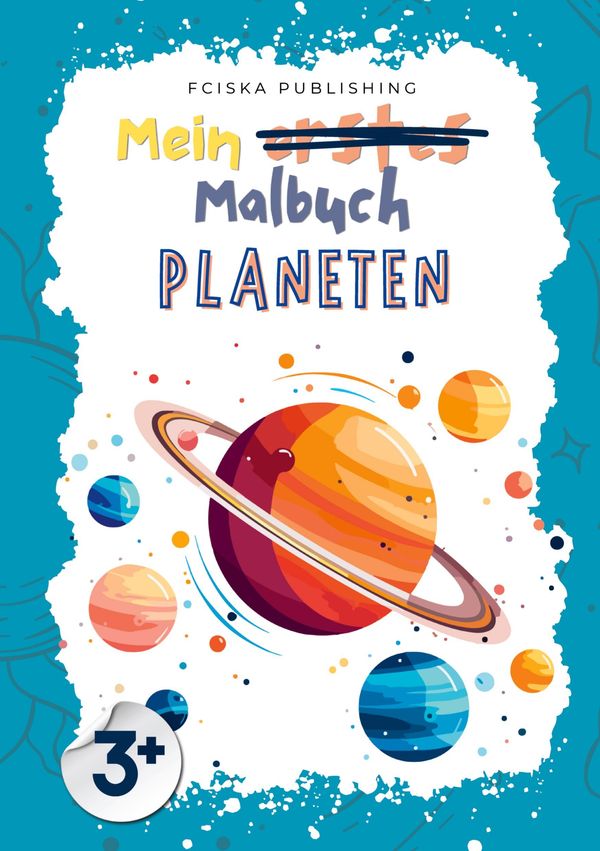 Mein erstes Malbuch: Planeten - Franciska Kalman (Buch)