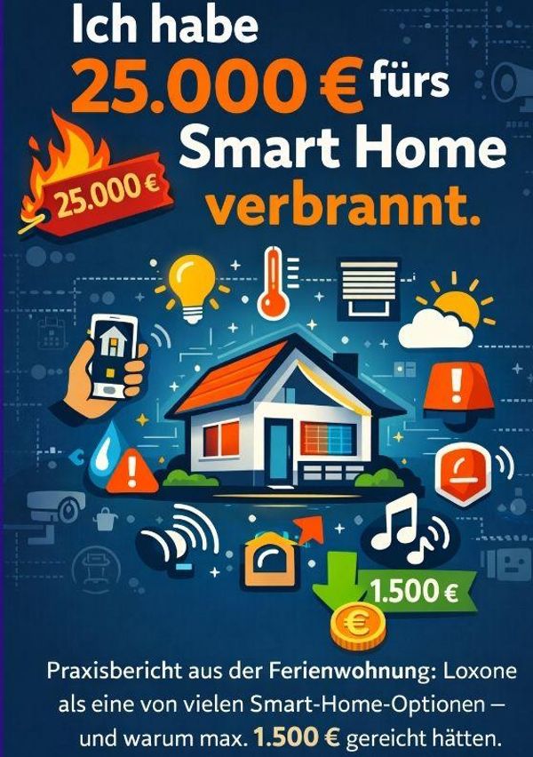 Ich habe 25.000 EUR fürs Smart Home verbrannt. - Thomas Eisen (Buch)