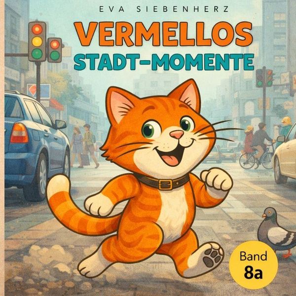 Vermellos Stadt-Momente Ein Katzen-Kinderbuch über Abenteuer in der...