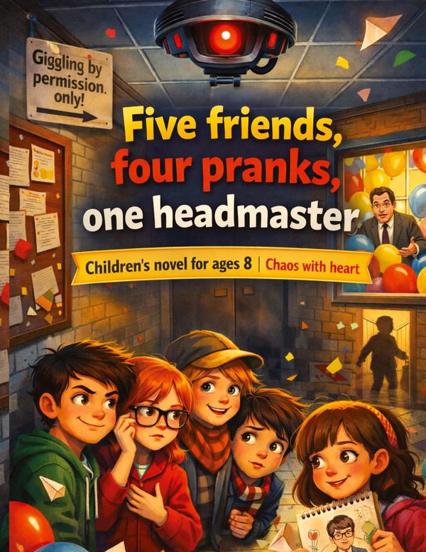 Five friends, four pranks, one headmaster - Dominik Mikulaschek (Buch)