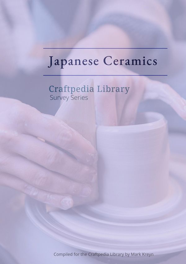 Japanese Ceramics - Mark Kreyn (Buch)