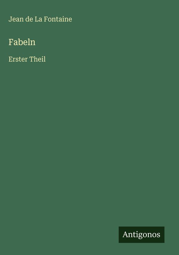 Fabeln - Jean De La Fontaine (Buch)