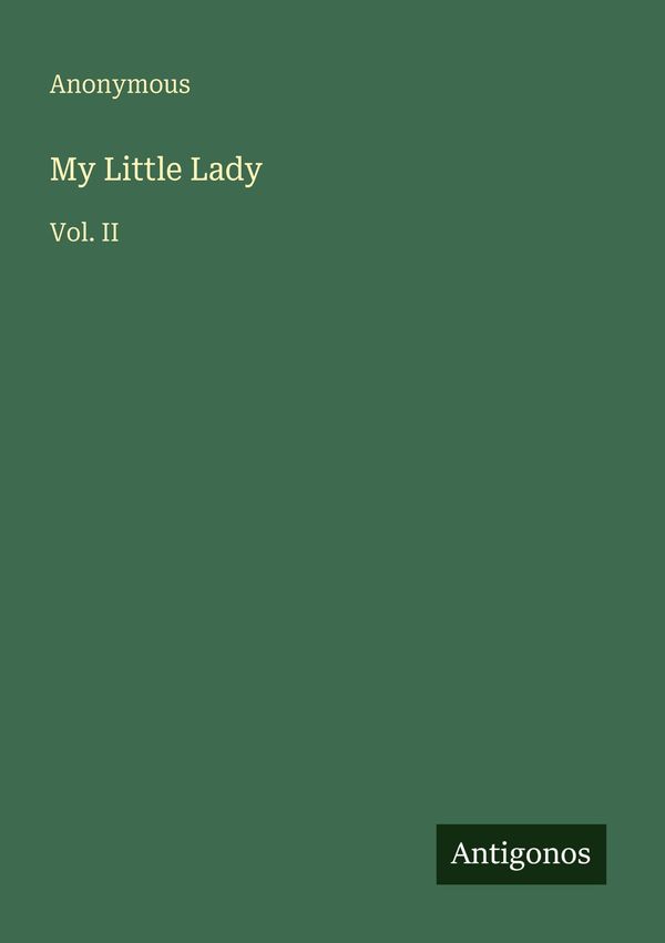My Little Lady - Anonymous (Buch)
