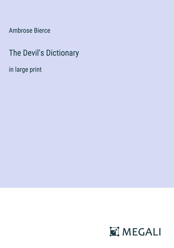 The Devils Dictionary - Ambrose Bierce (Buch)