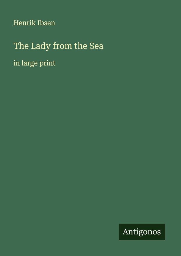The Lady from the Sea - Henrik Ibsen (Buch)