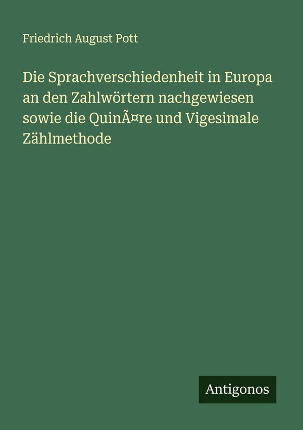 Die Sprachverschiedenheit in Europa an den Zahlw rtern nachgewiesen...