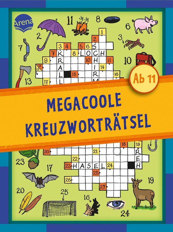 Megacoole Kreuzworträtsel (Buch)