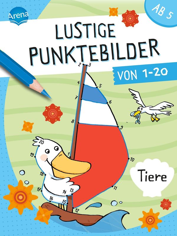 Lustige Punktebilder von 1-20. Tiere - Silke Reimers (Buch)