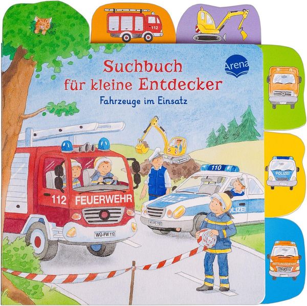 Suchbuch für kleine Entdecker. Fahrzeuge im Einsatz (Buch)