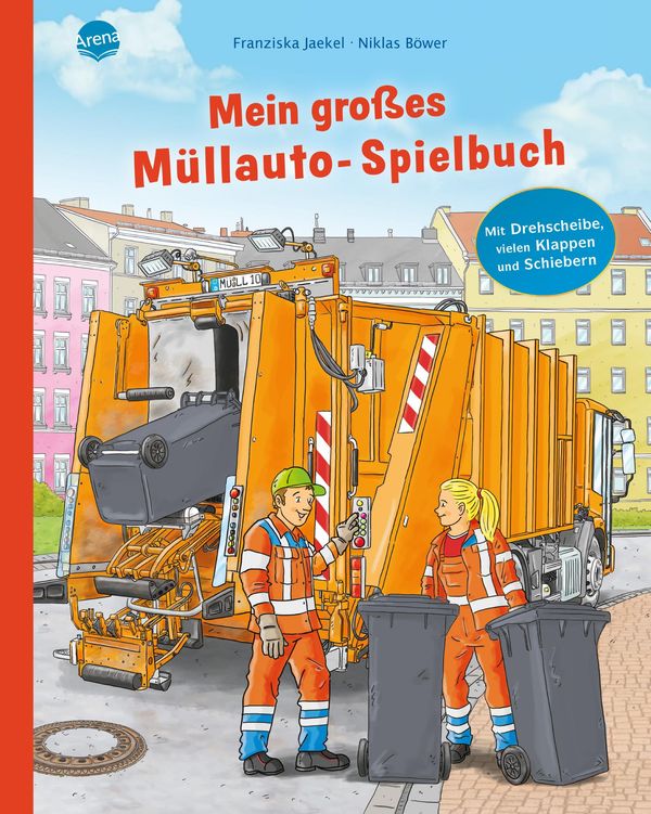 Mein großes Müllauto-Spielbuch - Franziska Jaekel (Buch)