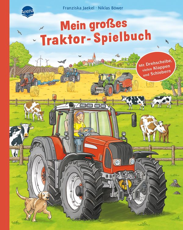 Mein großes Traktor-Spielbuch. Mit Drehscheibe, vielen Klappen und ...