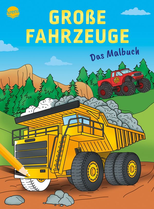 Das Malbuch. Große Fahrzeuge - Gunter Segers (Buch)