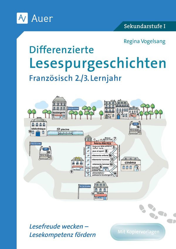 Differenzierte Lesespurgeschichten Französisch 2-3 - Regina Vogelsang