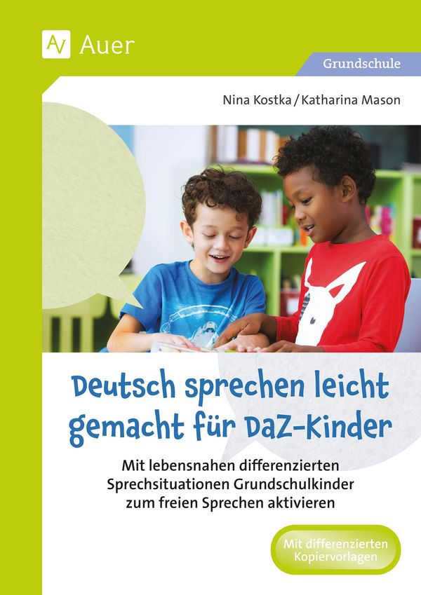 Deutsch sprechen leicht gemacht für DaZ-Kinder - Nina Kostka (Buch)