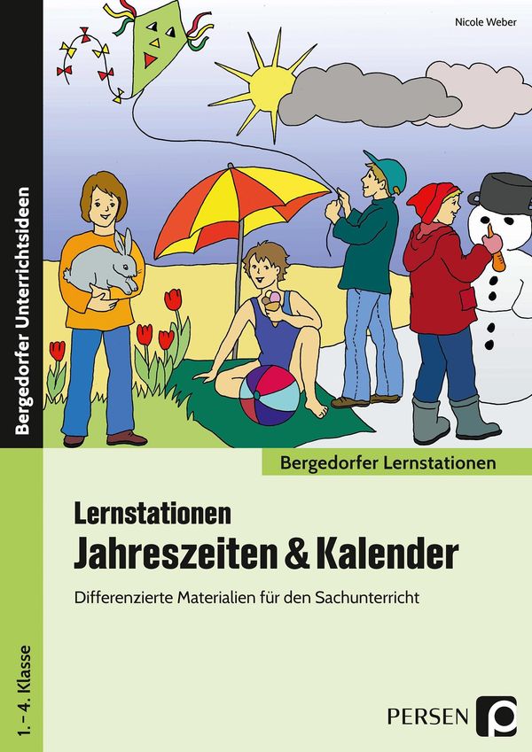 Lernstationen Jahreszeiten & Kalender - Nicole Weber (Buch)