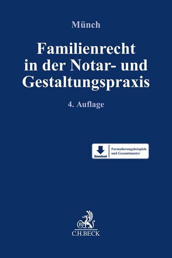 Familienrecht in der Notar- und Gestaltungspraxis (Buch)
