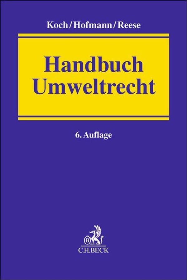Handbuch Umweltrecht (Buch)