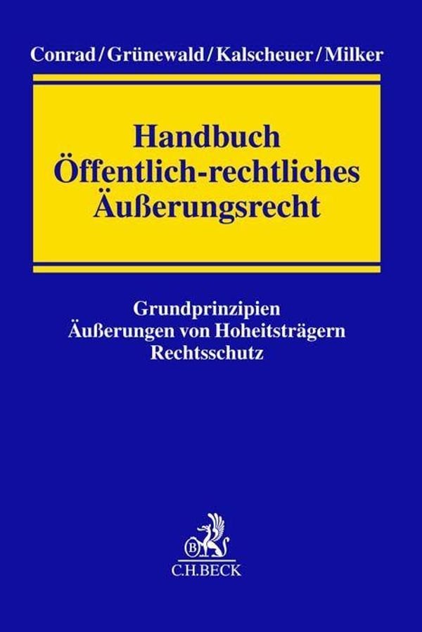 Handbuch Öffentlich-rechtliches Äußerungsrecht (Buch)