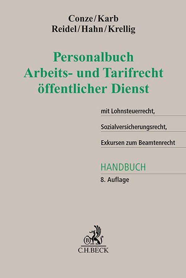 Personalbuch Arbeits- und Tarifrecht öffentlicher Dienst - Peter Conze