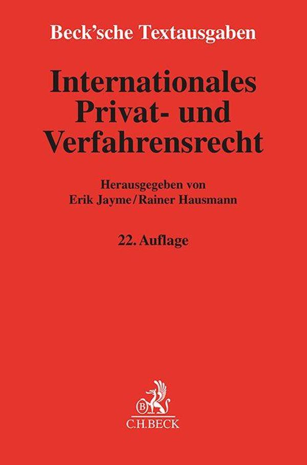 Internationales Privat- und Verfahrensrecht (Buch)