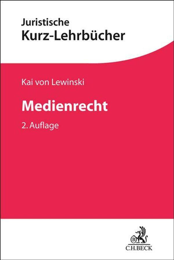 Medienrecht - Kai Von Lewinski (Buch)