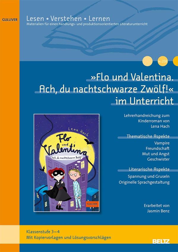 »Flo und Valentina. Ach, du nachtschwarze Zwölf!« im Unterricht (Buch)