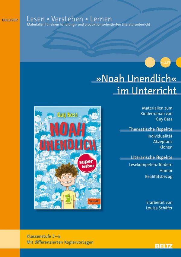 Noah unendlich im Unterricht - Louisa Schäfer (Buch)