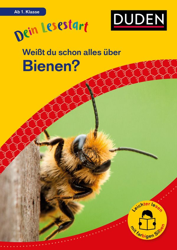 Dein Lesestart: Weißt du schon alles über Bienen? Ab 1. Klasse (Buch)