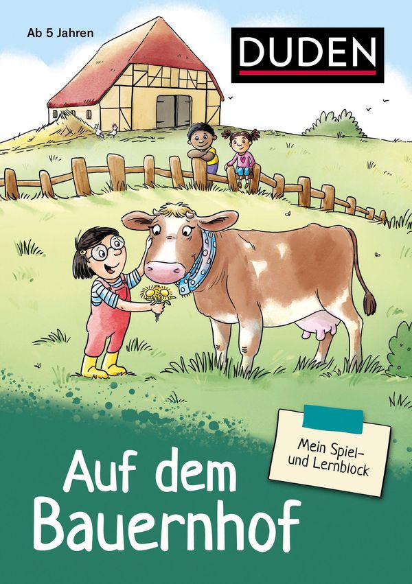 Mein Spiel- und Lernblock 2 - Auf dem Bauernhof - Marion Krause (Buch)