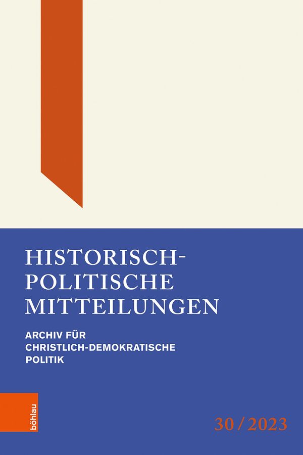 Historisch-Politische Mitteilungen (Buch)