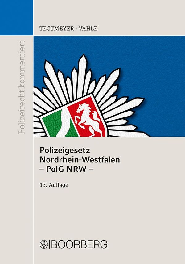 Polizeigesetz Nordrhein-Westfalen (PolG NRW) (Buch)