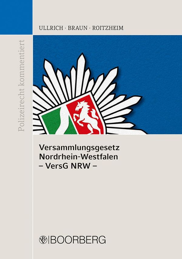 Versammlungsgesetz Nordrhein-Westfalen (VersG NRW) - Norbert Ullrich