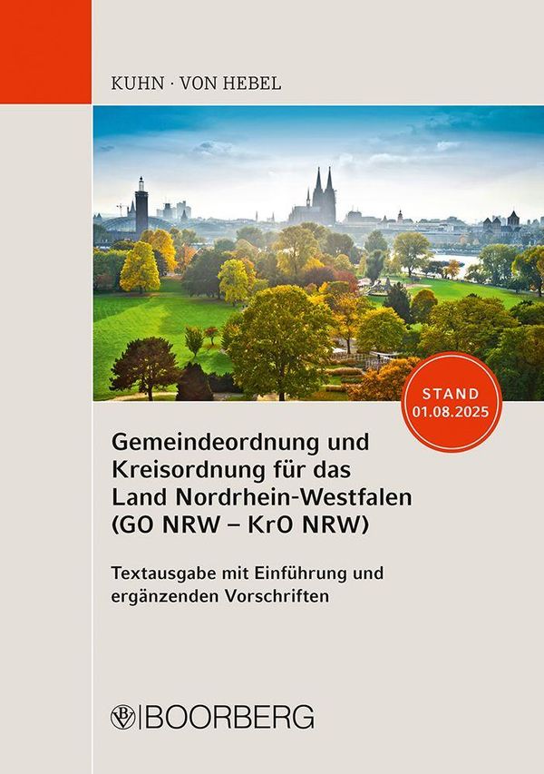 Gemeindeordnung und Kreisordnung für das Land Nordrhein-Westfalen (...