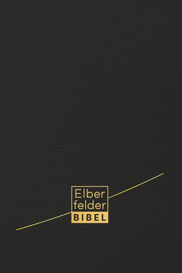 Elberfelder Bibel - Standardausgabe, Leder mit Goldschnitt (Buch)