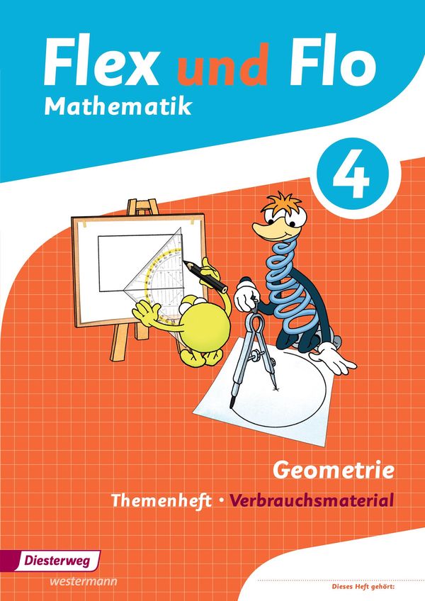 Flex und Flo 4. Themenheft Geometrie: Verbrauchsmaterial (Buch)