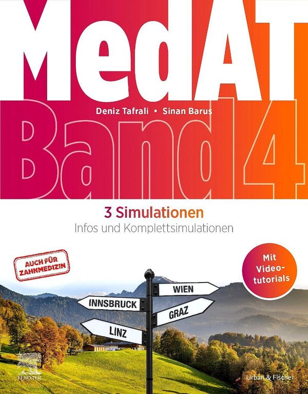 MedAT 3 Simulationen (Band 4) - Deniz Tafrali (Buch)