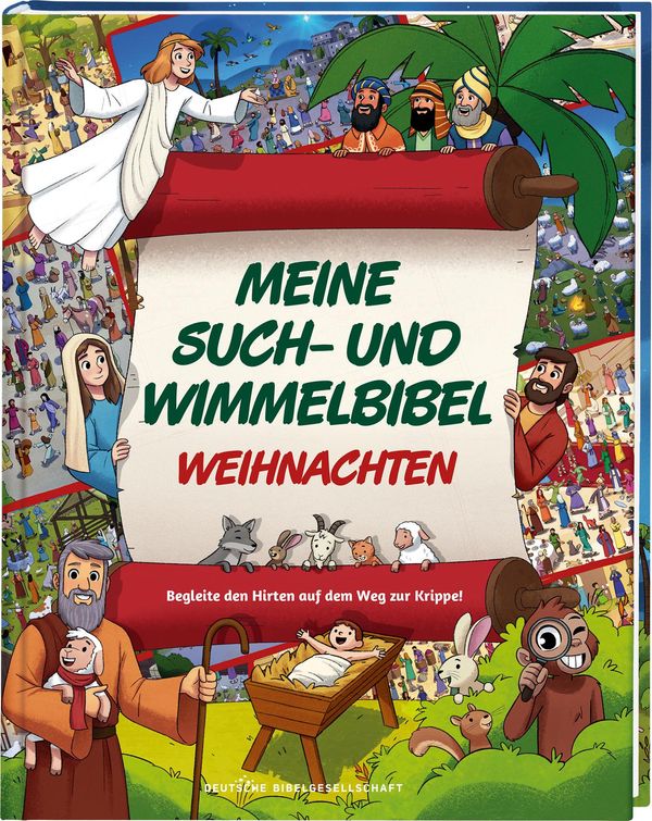 Meine Such- und Wimmelbibel - Weihnachten - Andrew Newton (Buch)