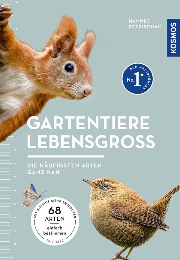 Gartentiere lebensgroß - Hannes Petrischak (Buch)