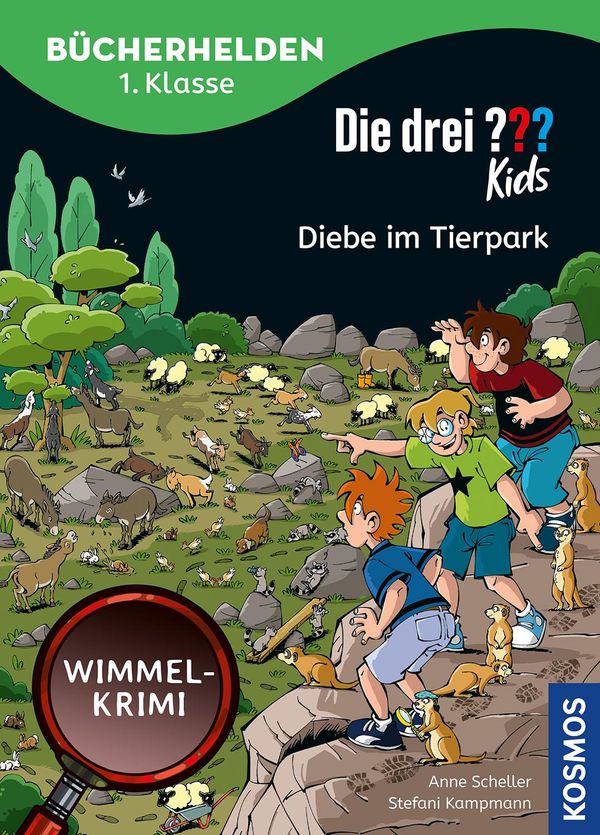 Die drei ??? Kids, Bücherhelden 1. Klasse, Diebe im Tierpark (Buch)