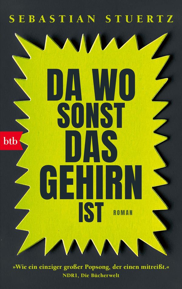 Da wo sonst das Gehirn ist - Sebastian Stuertz (Buch)