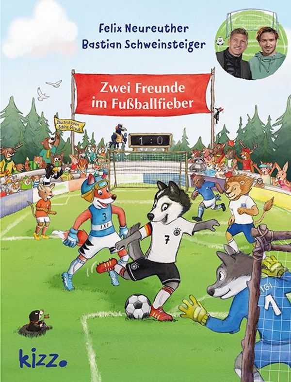 Zwei Freunde im Fußballfieber - Bastian Schweinsteiger (Buch)