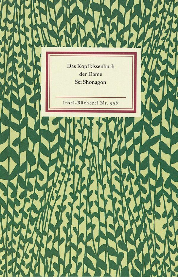 Das Kopfkissenbuch der Dame Sei Shonagon - Sei Shonagon (Buch)