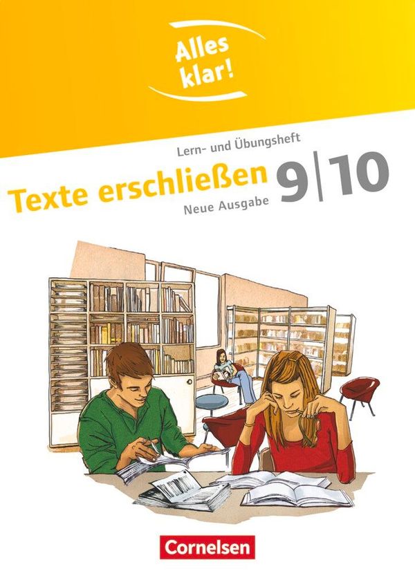 Alles klar! Deutsch 9./10. Schuljahr. Texte erschließen (Buch)