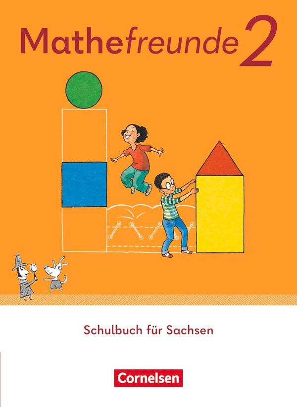 Mathefreunde 2. Schuljahr. Sachsen - Schulbuch mit Buchtaucher-App