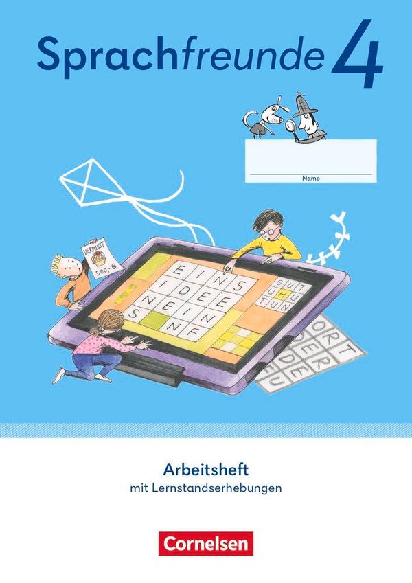 Sprachfreunde 4. Schuljahr. Arbeitsheft Schulausgangsschrift - Östl...